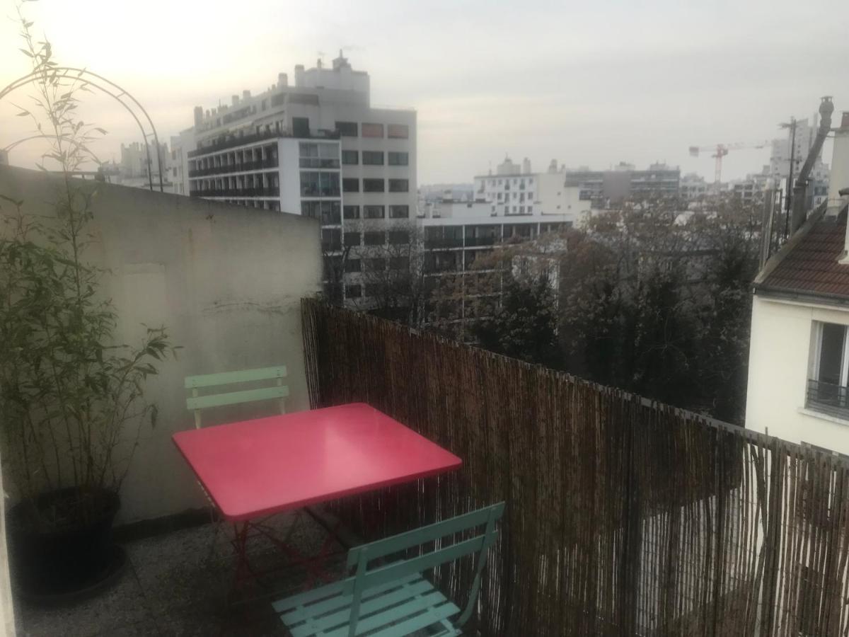 Grand Appartement Avec Terrasse, Paris12 Buitenkant foto